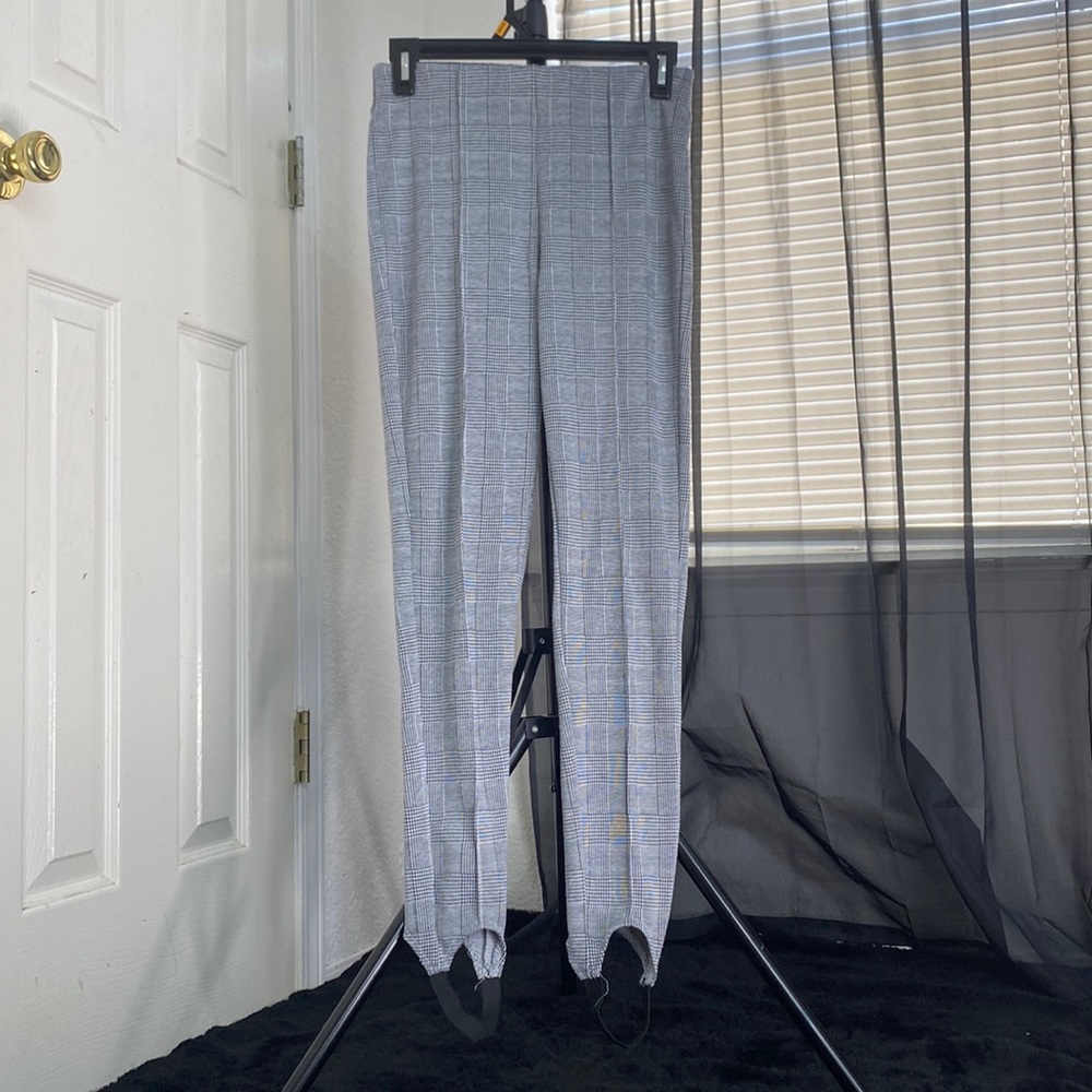 AF Studio Plaid Pants W. Cuffs in the Bottom